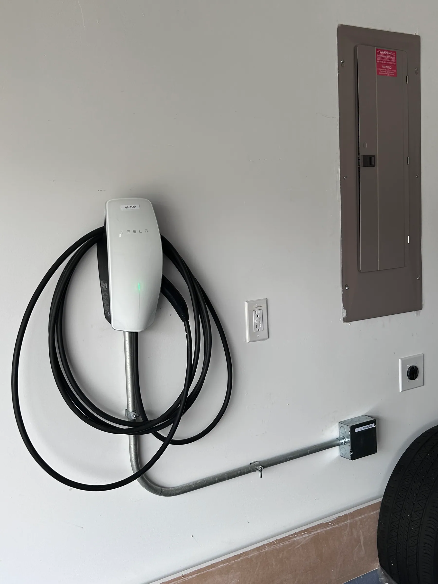 EV Charger Setup — Johnston County Home